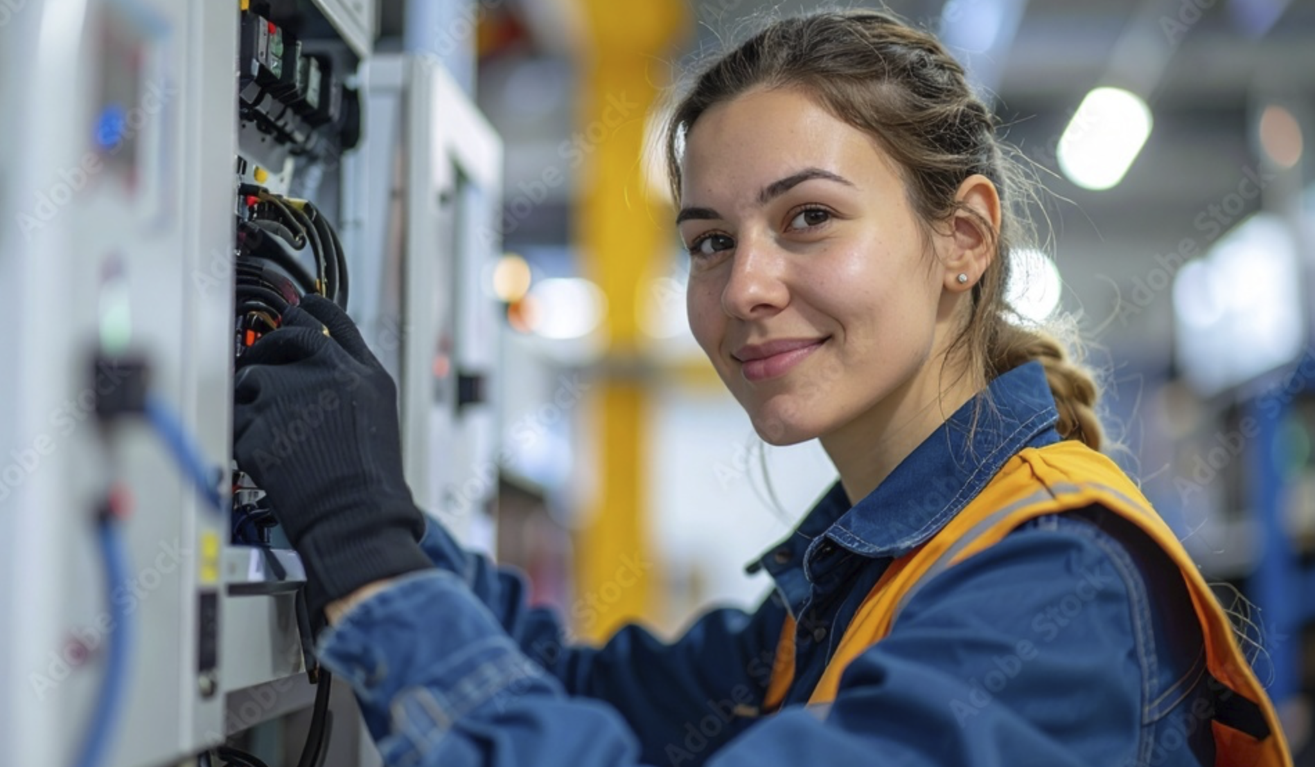 Commercial electrical wiring installation in New York City