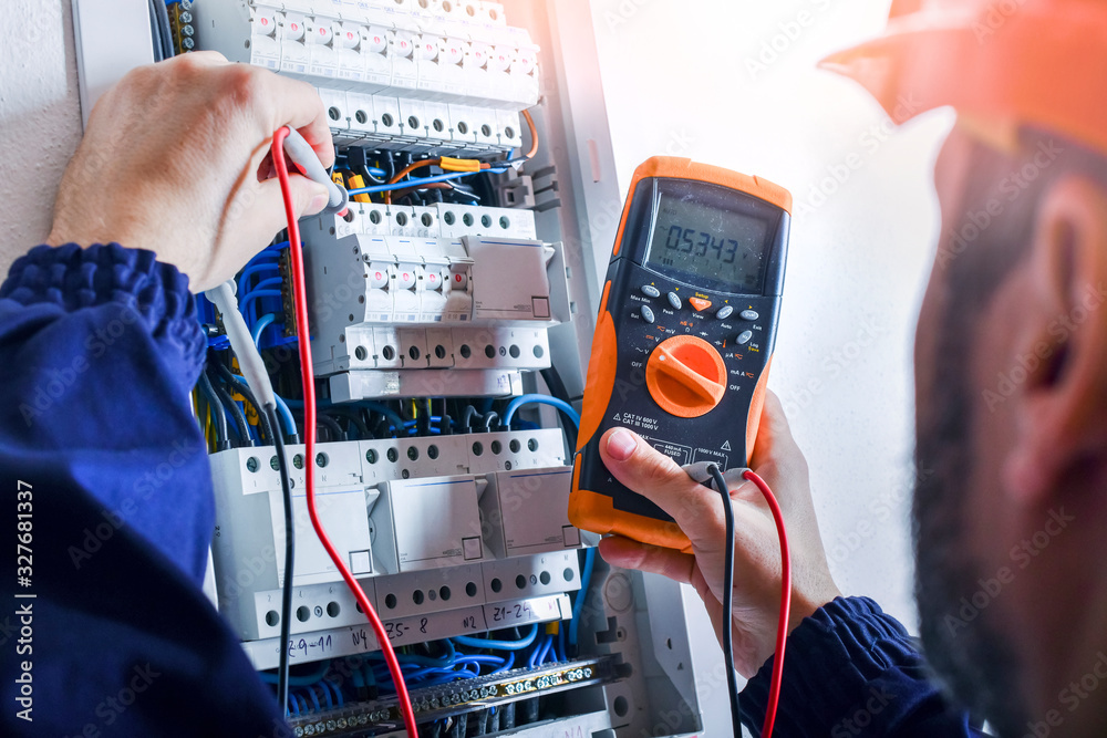 Electrical panel upgrade installation by High Tech Electric, NYC